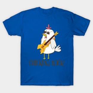 Chickens Rock! Funny Cute Chicken T-Shirt